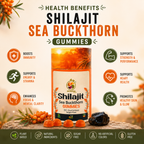 Shilajit Sea Buckthorn Gummies