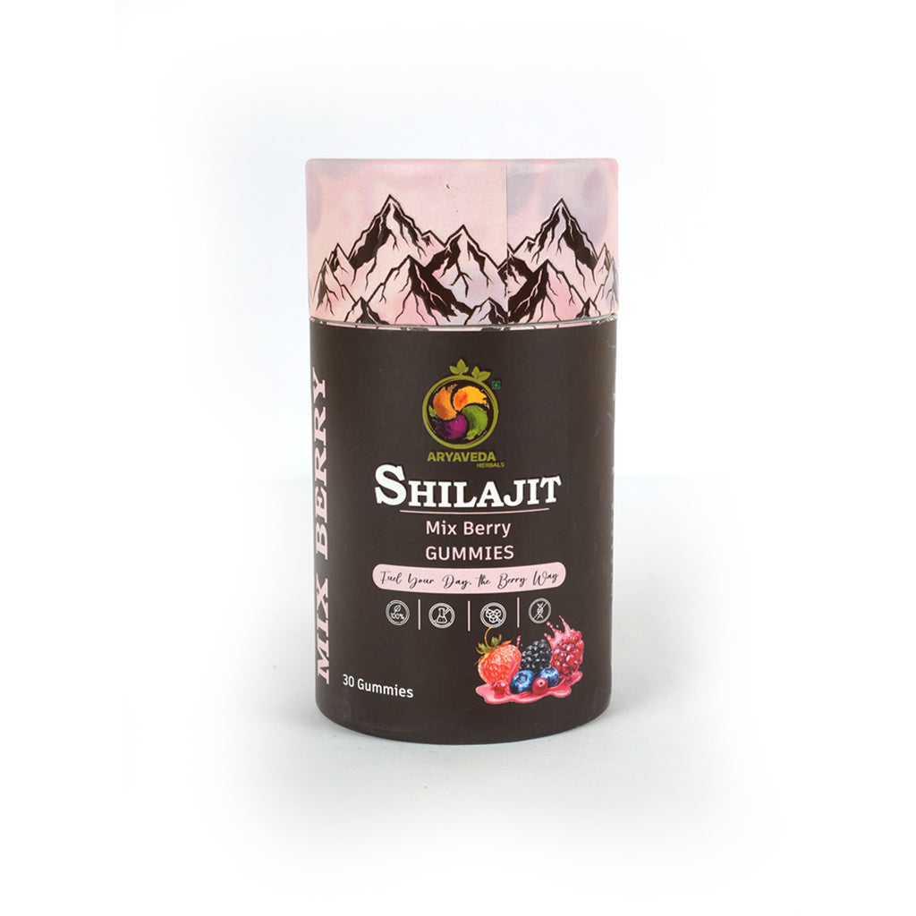 Shilajit Mix-Bberry Gummies