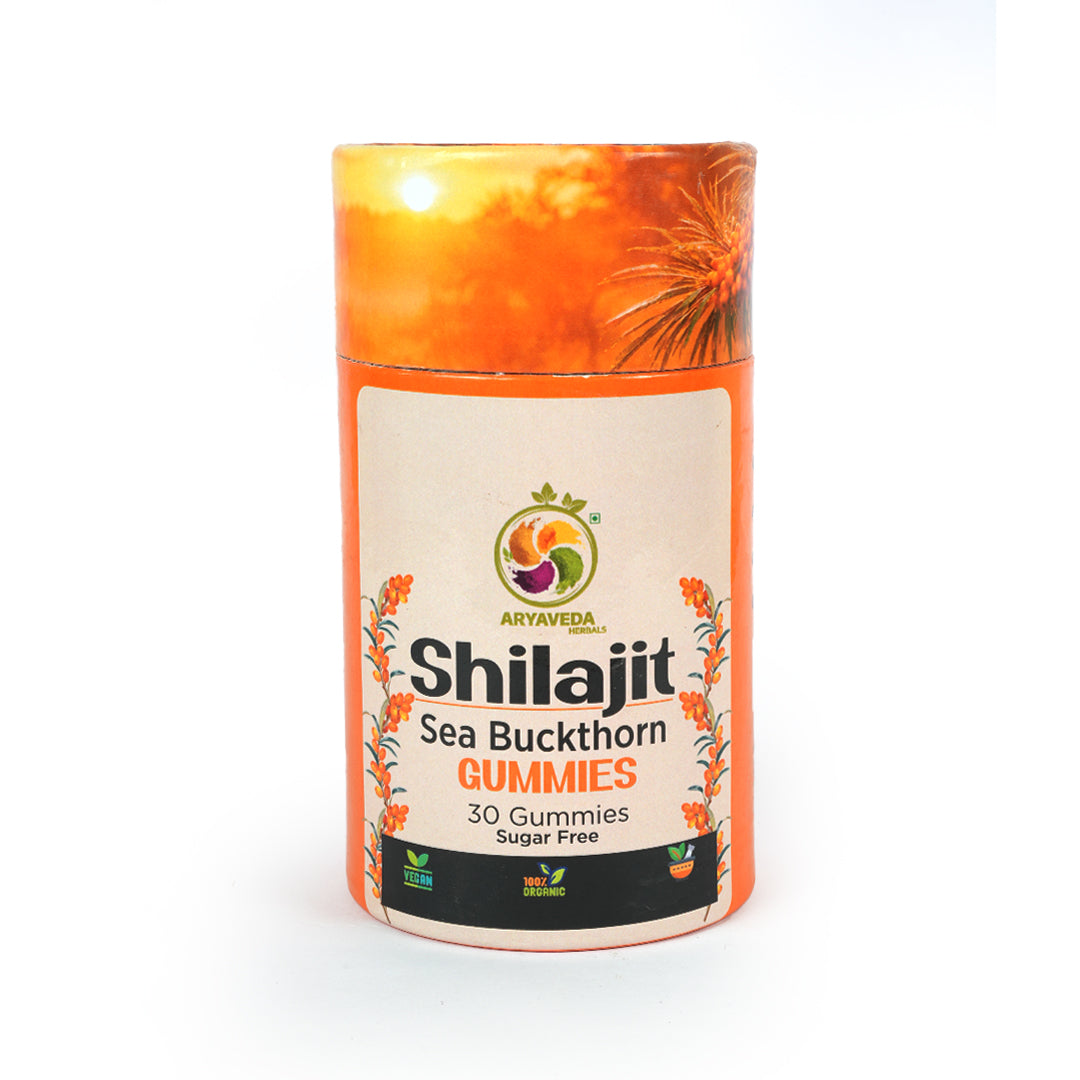 Shilajit Sea Buckthorn Gummies